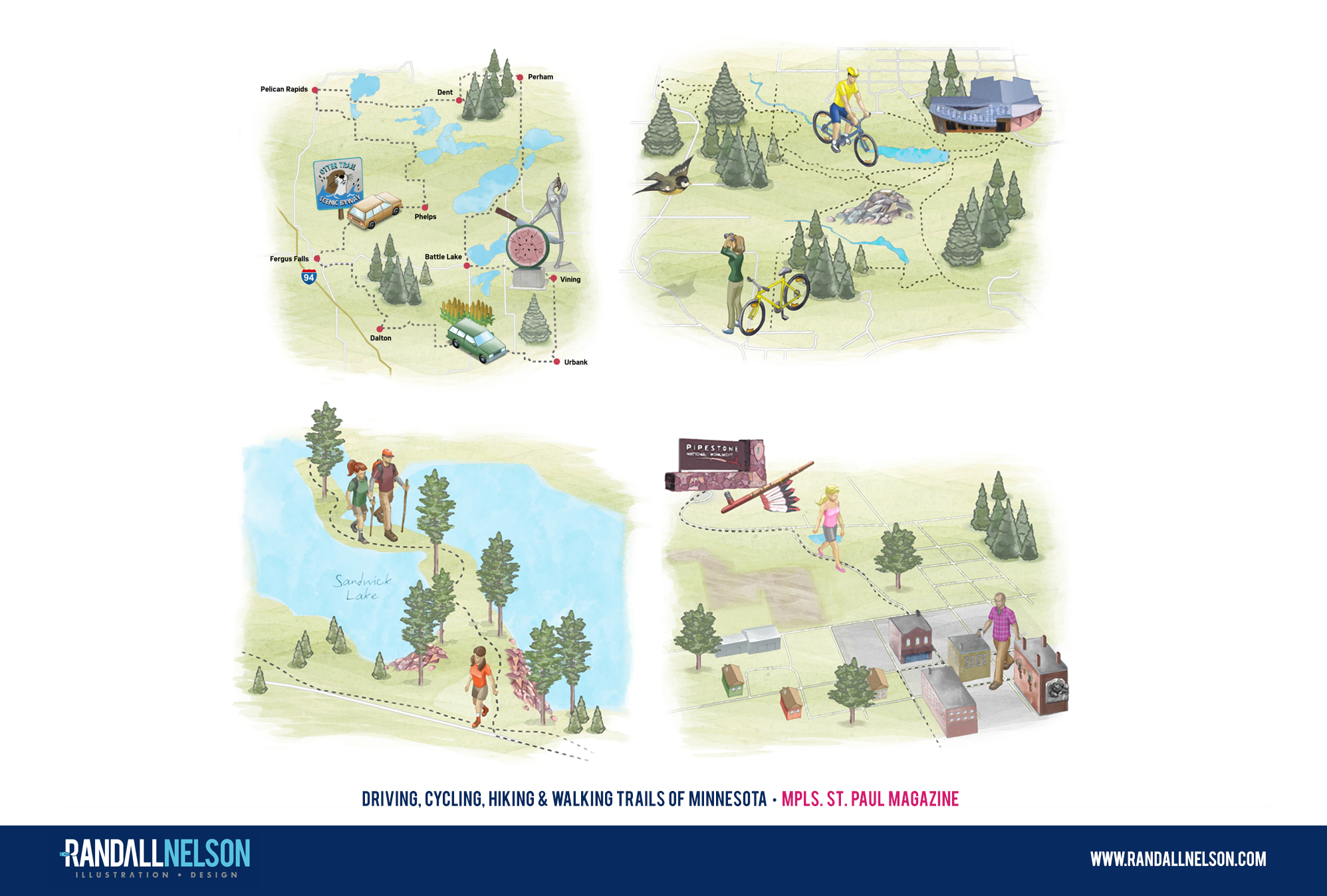Hiking Trails Map